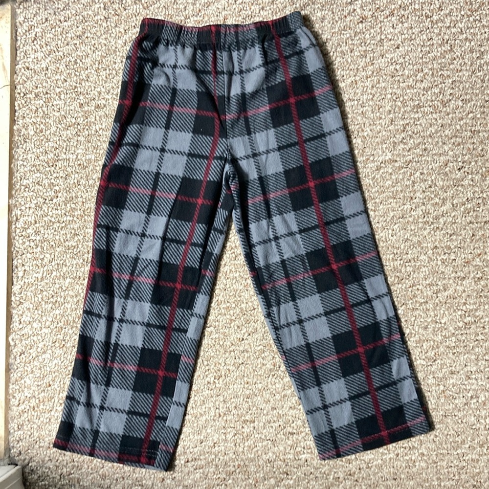 Fleece pjs pants sz 6/7 unisex